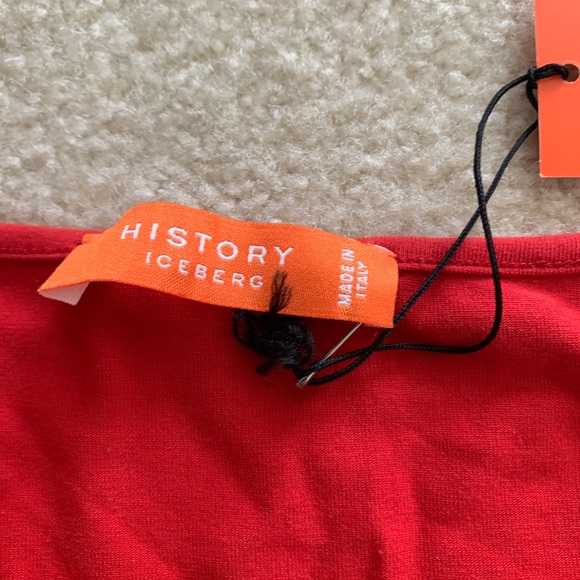 BNWT History Iceberg girls red Tshirt size XL - Picture 3 of 5